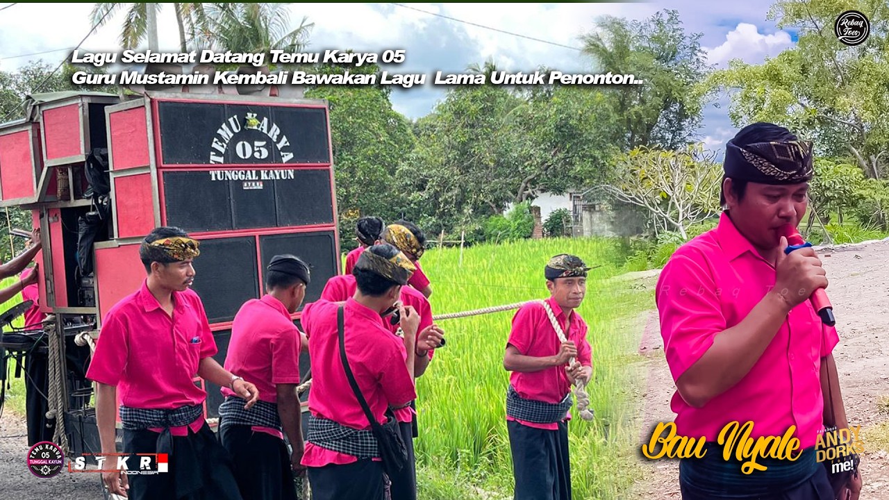 Lagu Selamat Datang Temu Karya 05..!!  Guru Mustamin Kembali Bawakan Lagu  Lama Untuk Penonton..
