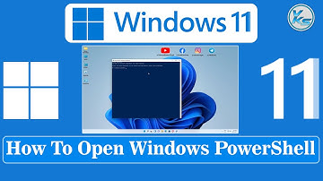 ✅ How To Open Windows PowerShell in Windows 11