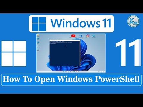 ✅ How To Open Windows PowerShell in Windows 11