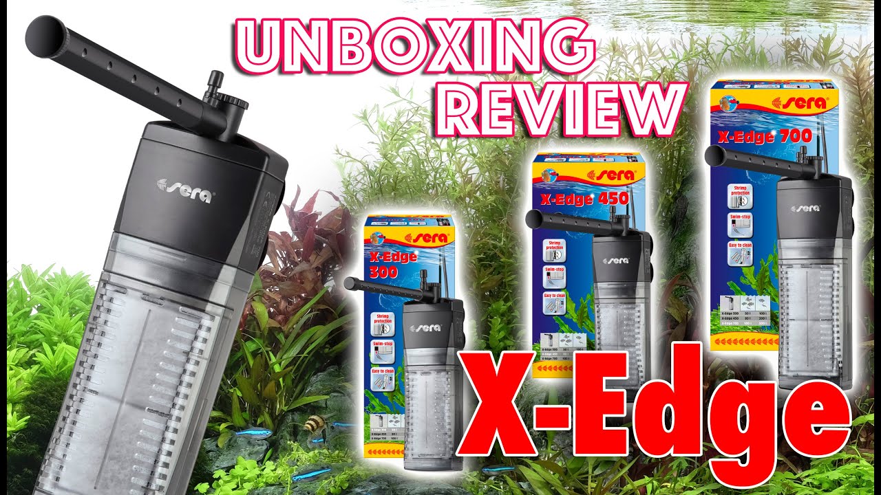 Nuevos filtros interiores para acuarios SERA X-EDGE - Unboxing