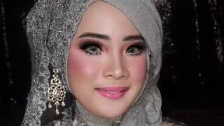 Tutorial hijab pengantin Barbie