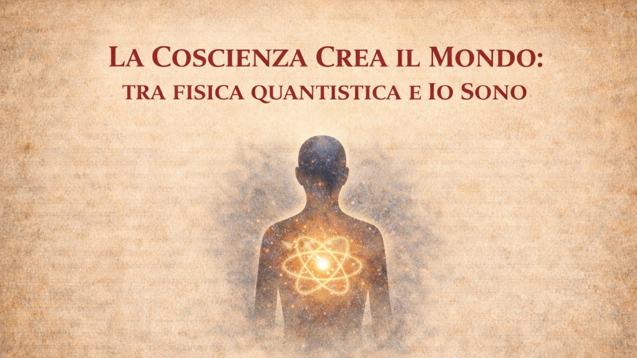 LA COSCIENZA CREA IL MONDO: TRA FISICA QUANTISTICA E IO SONO