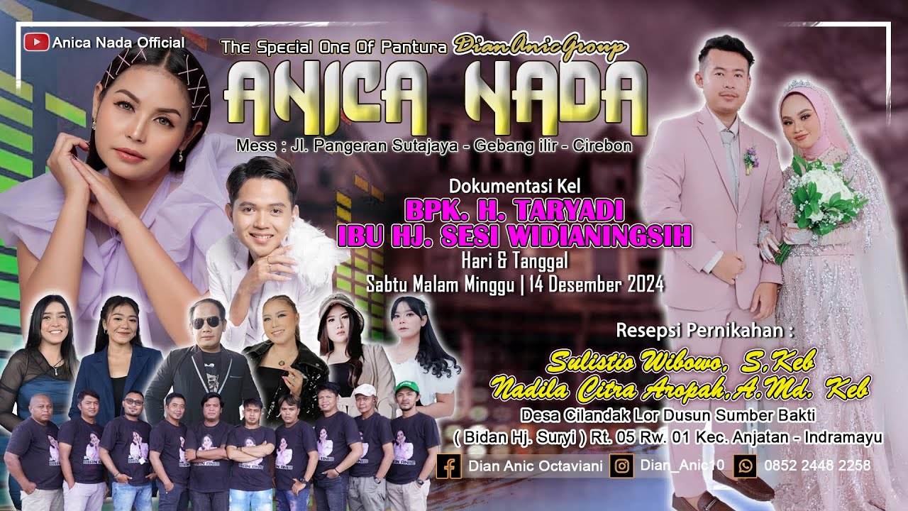 🔴LIVE ANICA NADA ( DIAN ANIC ) | EDISI MALAM 14 DESEMBER 2024 | CILANDAK LOR | ANJATAN | INDRAMAYU