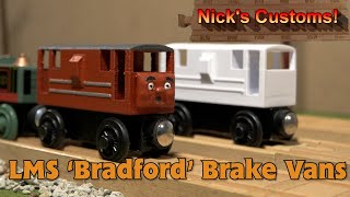 LMS 'Bradford' Brake Vans - Nick's Customs!