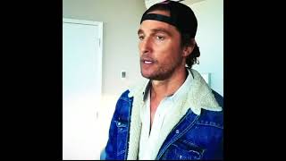 VALUES | Matthew McConaughey