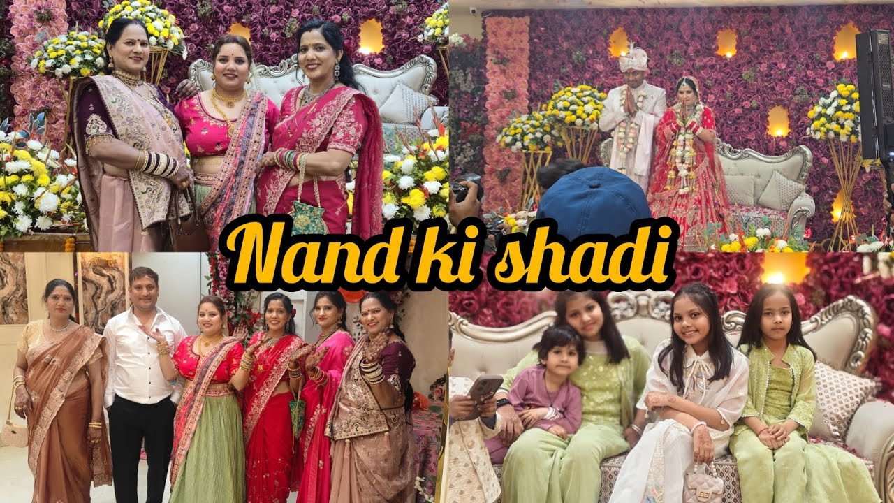 Nand ki shadi vlogs ❤️@nandinigoswami_vlogs 
