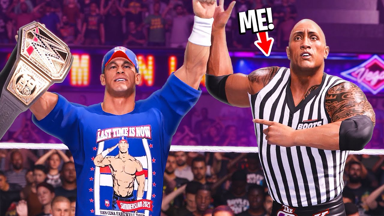 I Referee’d EVERY John Cena Undisputed WWE Title Match!