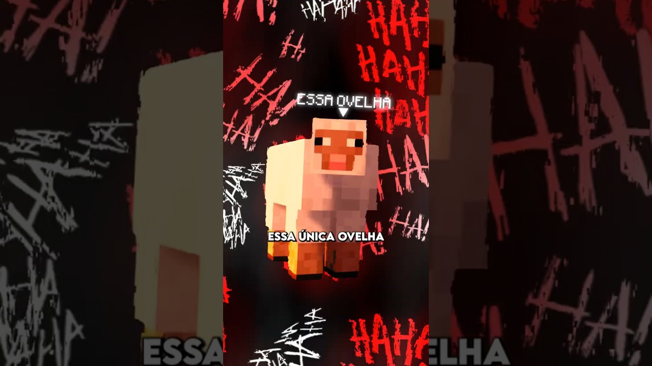 A OVELHA QUE DESTRUIU UM MUNDO HARDCORE! #minecraft #minecrafthardcormode  #minecraftshorts