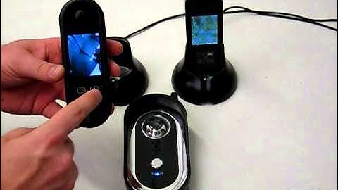 Wireless Video Intercom Kit And Basic Functions