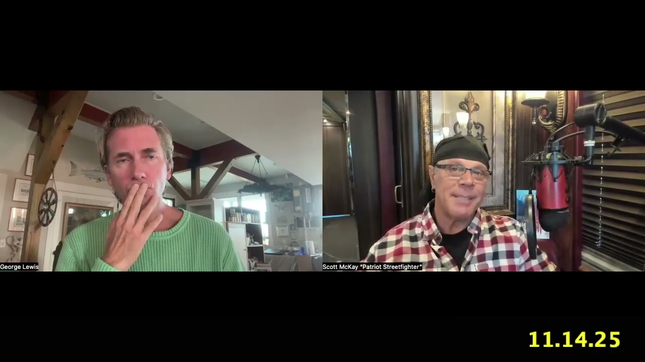 Patriot Streetfighter with George H Lewis Artist/Polymath etc.