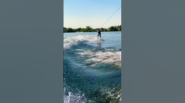 Kyler first time wakeboarding summer of 2022 #shortsfeed #youtubeshorts #firsttime #shortsvideo