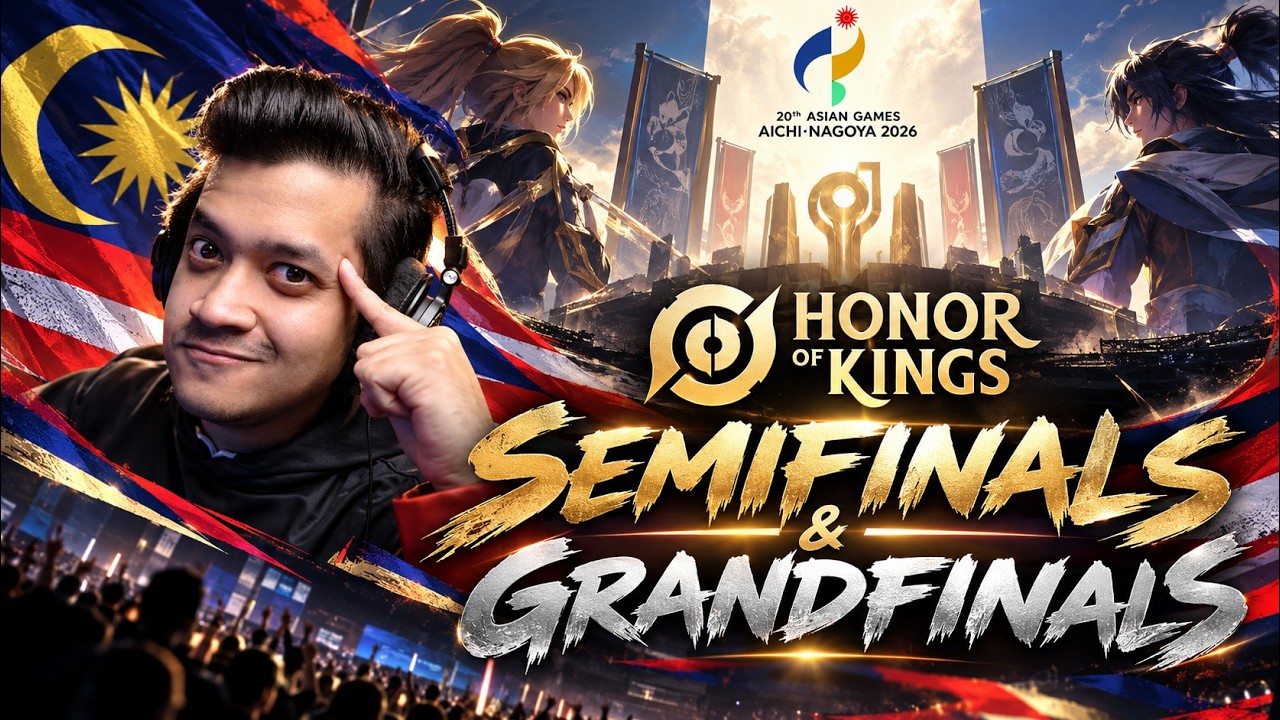 🔴 SEMIfinals & GRANDfinals Honor of Kings Asian Games 2026