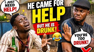 Drunk Man Asked for Help… Then This Happened! 🤣