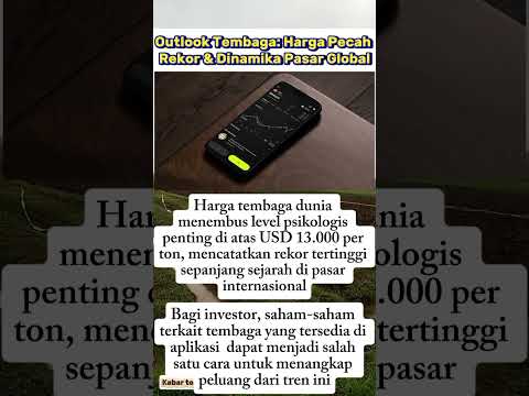Outlook Tembaga: Harga Pecah Rekor & Dinamika Pasar Global