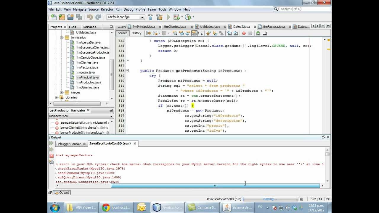 Parte 16 - Java Escritorio con BD - YouTube