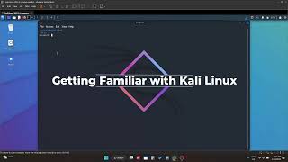 Getting Familiar with Kali Linux - System Administration and Maintenance