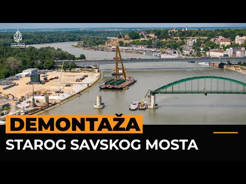 Poslije osam decenija, most koji je spajao dvije obale Save odlazi u historiju.