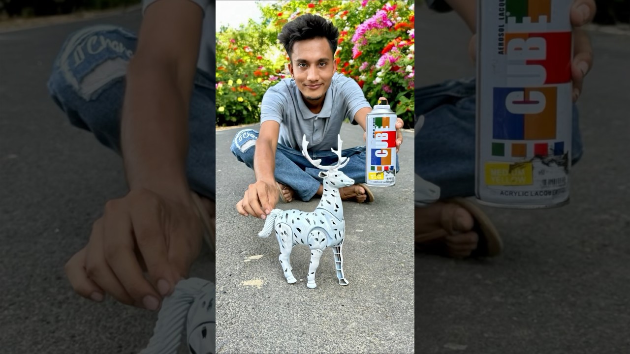 Remote control deer blue se white kardya😊