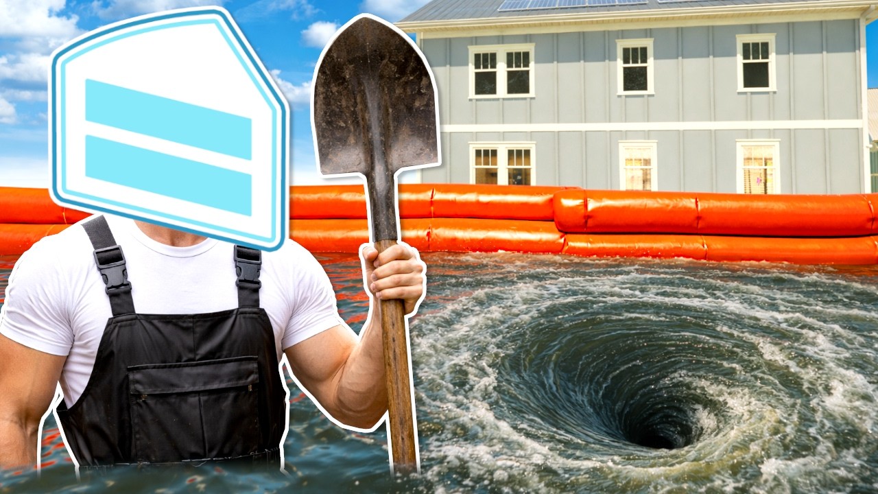 Draining a Flooded Farm by Diverting a River!