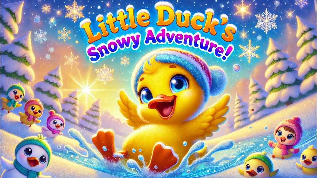 "Little Duck’s Snowy Adventure! ️🦆 | Fun Winter Song for Kids 🎵 ...