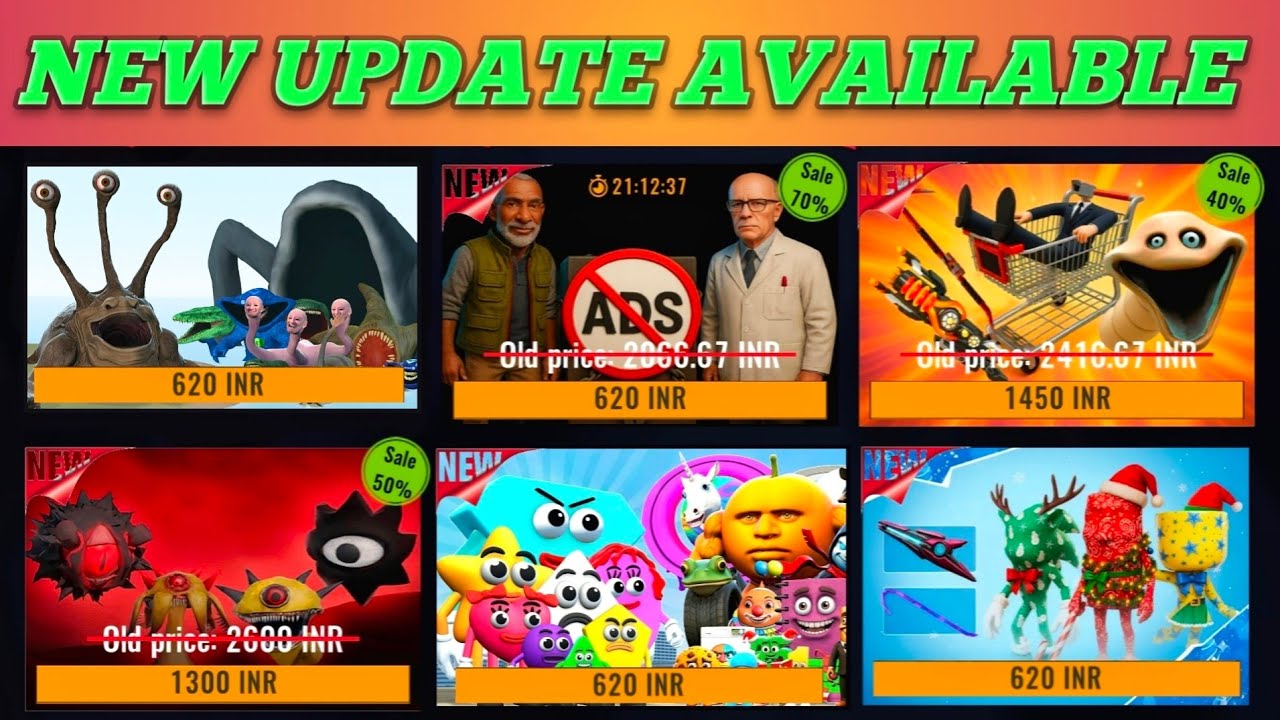 🌈NextBots на игровой площадке! НОВОЕ МОРСКОЕ ЧУДОВИЩЕ, ПОСЛУШАЙТЕ!