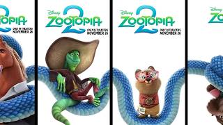 All Zootopia 2 Characters