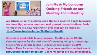 Help with QCT for Beginners Intermediate and Advanced Users | The Quilted Poodle