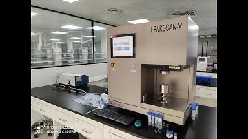 LEAKSCAN-V for container closure integrity testing