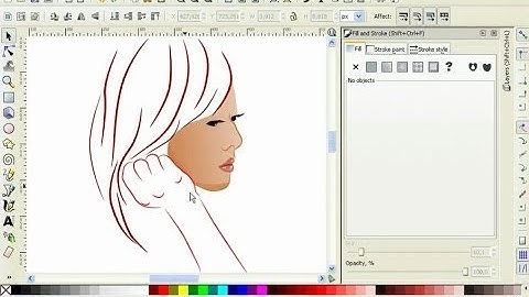 Tutorial Simple Art Vector Using Inkscape