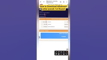 📌Jceceb Allotment Letter kaise check kre | jceceb 1st round seat allotment 2025