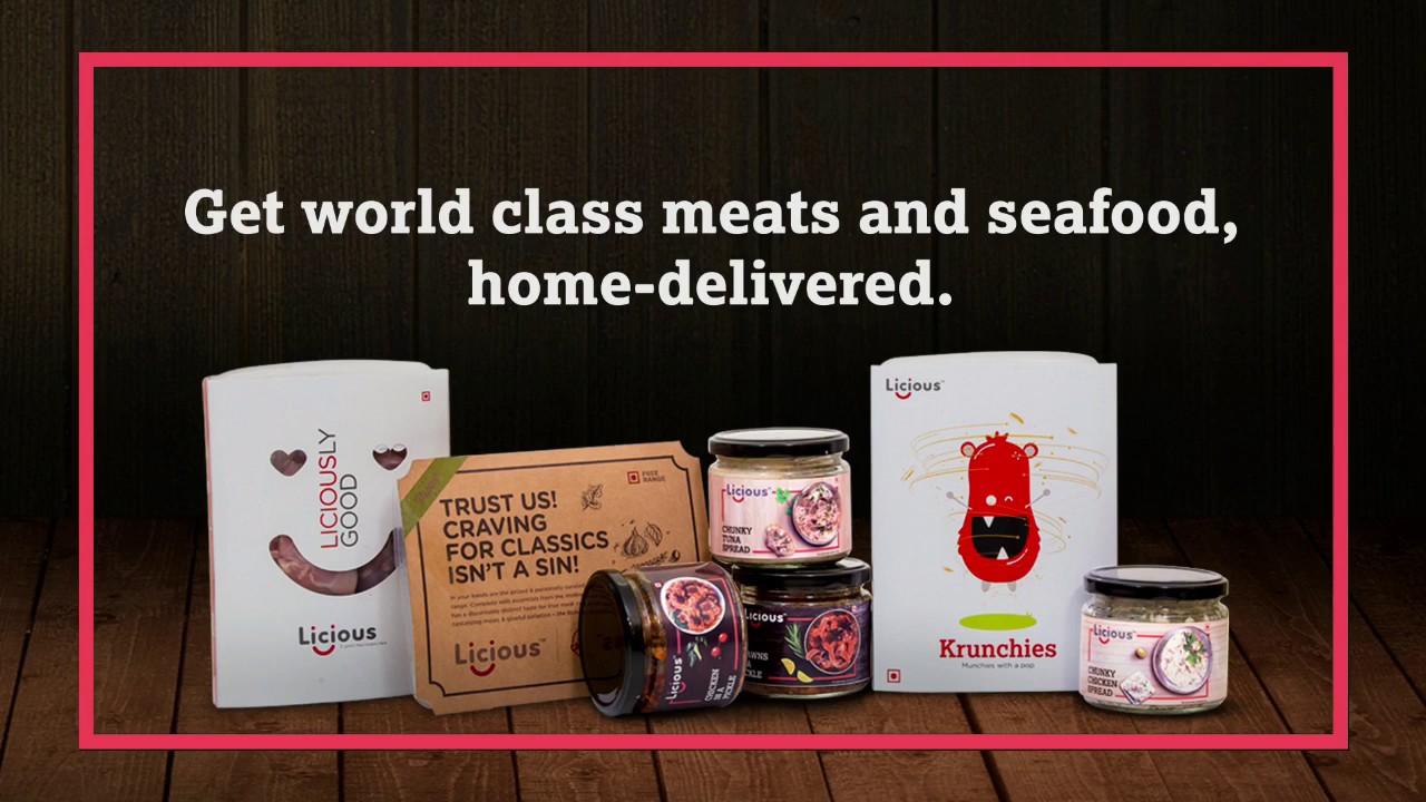 Licious World class meat home delivered - YouTube