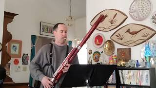 Weissenborn Bassoon Etude No. 41 from Fifty Advanced Studies 