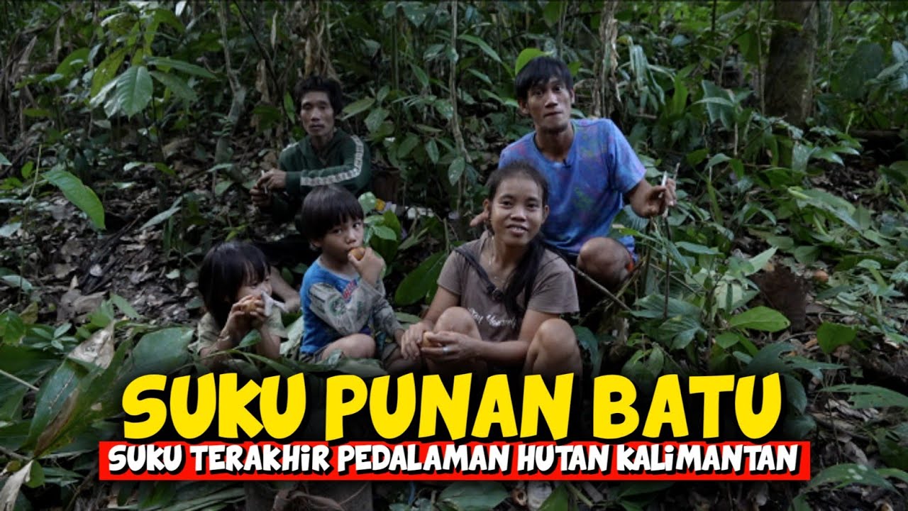 Suku Punan Batu, Suku Rimba Terakhir Kalimantan yang Terancam Punah