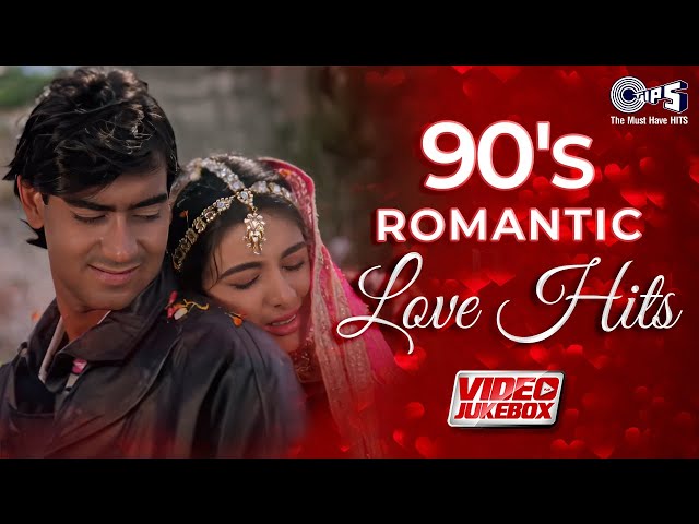 90's Romantic Love Hits - Video Jukebox | Bollywood Hindi Love Songs | Tips Official | 90's Hits class=