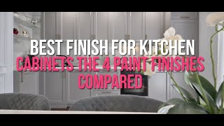 Best Finish for Kitchen Cabinets Compared by Kitchen Infinity