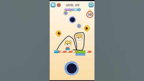 Save the Dog game level 199 | Game Play #shorts #short #funny #gameplay #savethedoge