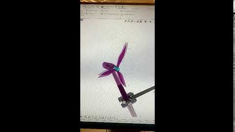 SOLIDWORKS wind turbine animation