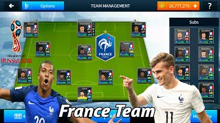 How to create france team kits logo players in dream league soccer
2018 full tutorial with android and ios gameplay. world cup kits...