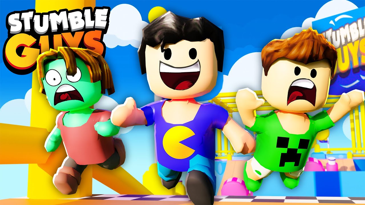 STUMBLE GUYS MAS O MIKE GANHOU TODAS
