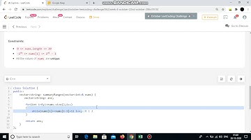 Summary Ranges|| Leetcode Daily Challenge October Day 28