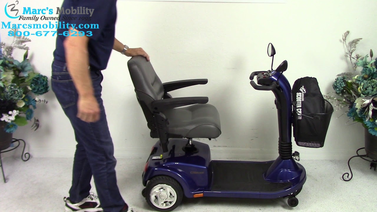 Golden Companion GC340 3 wheel mobility scooter Review 3081 Marc's