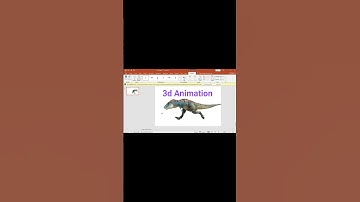 PowerPoint 3d Model animation KingKong#powerpoint#3danimation#viralvideo#shortsfeed#trending#animals