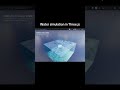 Check out this realistic Threejs water with underwater caustics rendered using React Three Fiber by