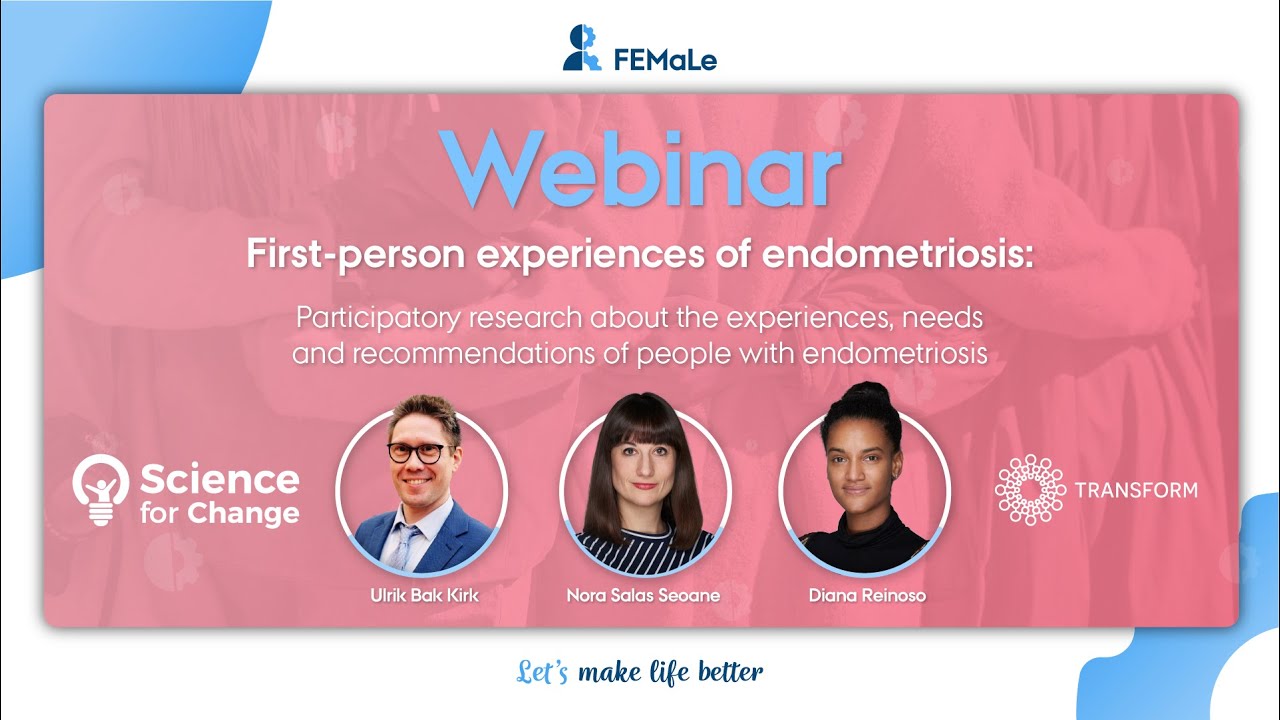 FEMaLe, Science for Change & TRANSFORM webinar