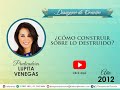 Desayuno de Oración - ¿Cómo construir sobre lo destruido? - Lupita Venegas