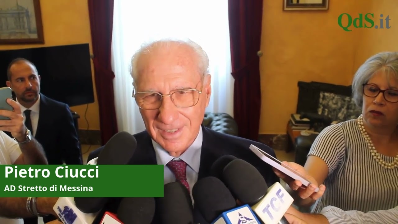 Ponte sullo Stretto, il punto di Ciucci a Messina