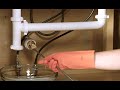 Clogged Kitchen Sink With Disposal - DIY Project