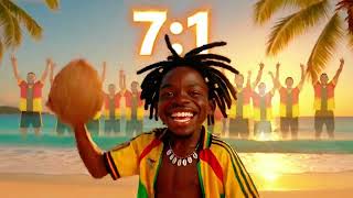 Seven-One! Germany 7-1 Curacao 🇩🇪⚽🏝️ | Catchy World Cup 2026 Reggae Anthem