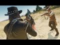Brutal outlaw combat and quickdraws episode 6  red dead redemption 2 modded gameplay  no deadeye