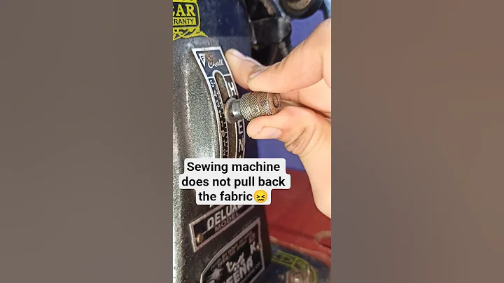 Sewing Machine Does Not Pull Back Fabric #tips and tricks ✅ #sewingtutorial #sewingthread